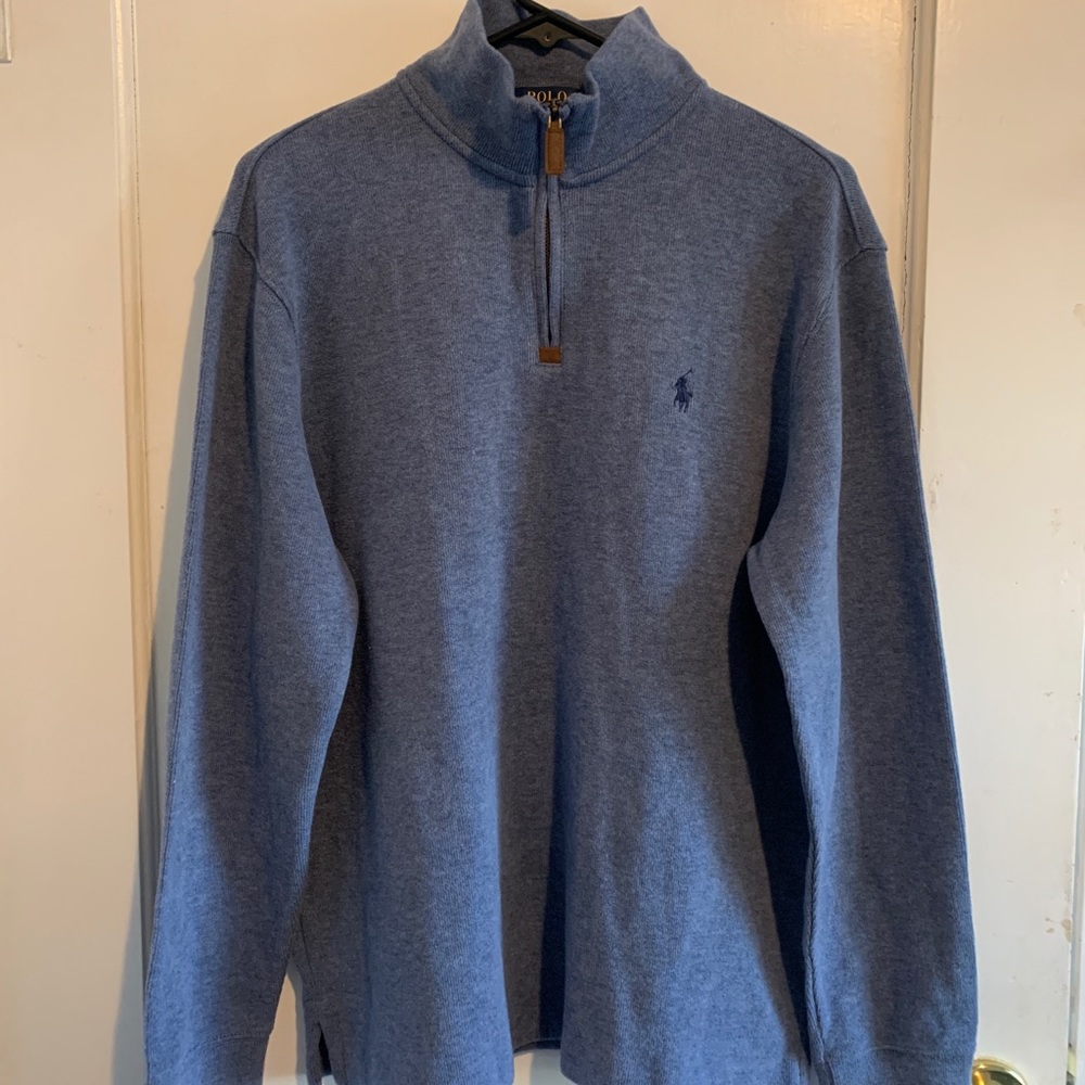 Polo 1/4 zip sweater